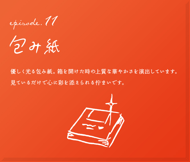 episode.11　包み紙
