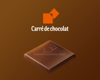 Carré de chocolat