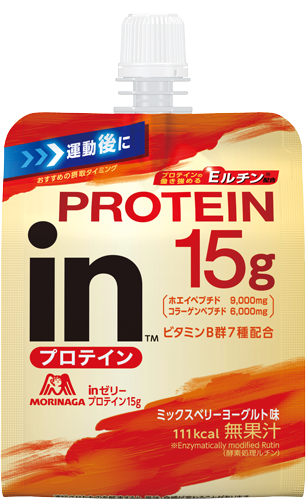 inゼリー プロテイン 15g