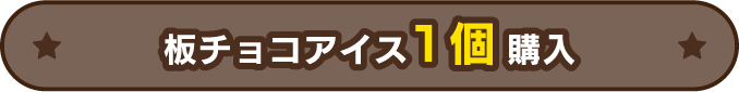 板チョコアイス1個購入