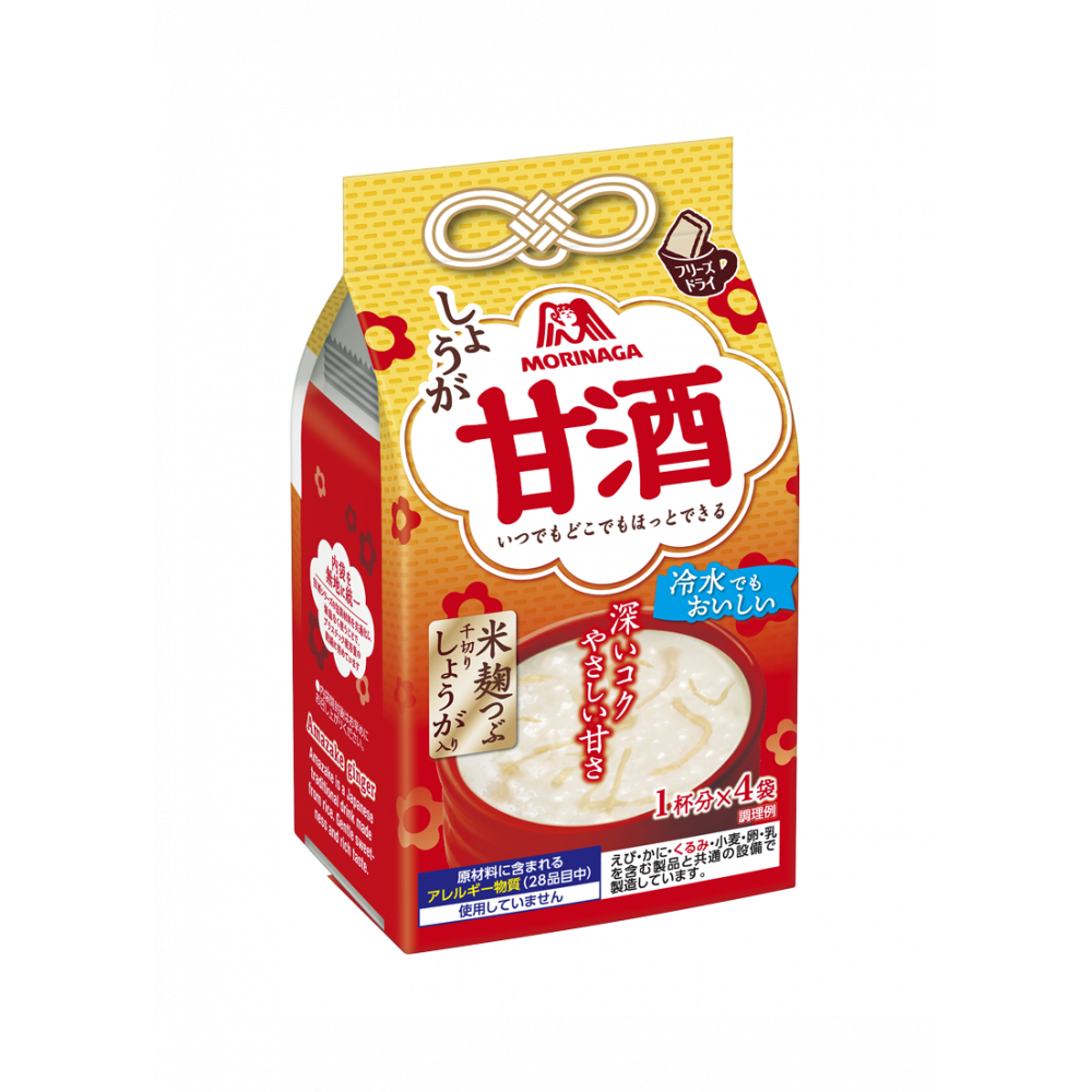 商品写真:甘酒<しょうが>4袋入